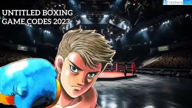 Untitled Boxing Game Codes 2023: How to Redeem?